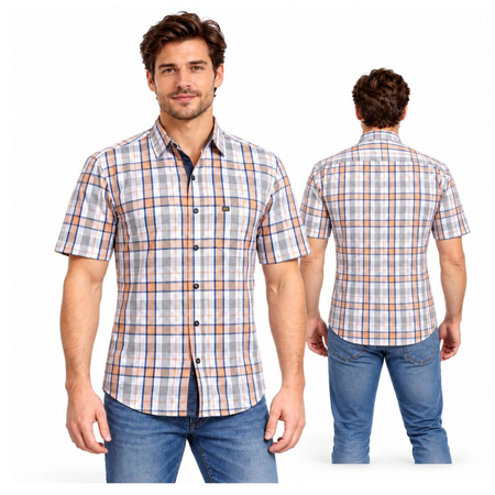 Armani Exchange Koszula Męska Bawełniana Slim Fit