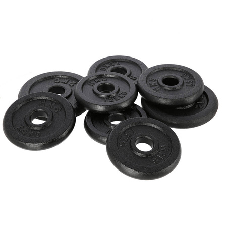 Sztangielka Hantla Treningowa Do Treningu Siłowego Gwintowana 15 kg HMS