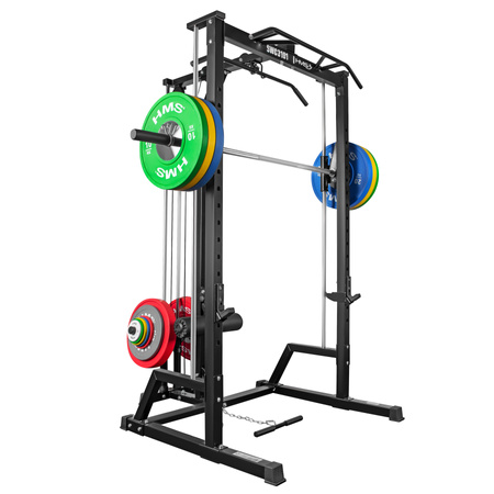 Atlas Wielofunkcyjny Suwnica Smitha Na Wolny Ciężar Do Ćwiczeń Siłowych HMS