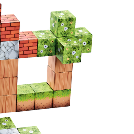 Klocki Magnetyczne Konstrukcyjne Zestaw 99 Elementów Edukacyjne Dla Dzieci