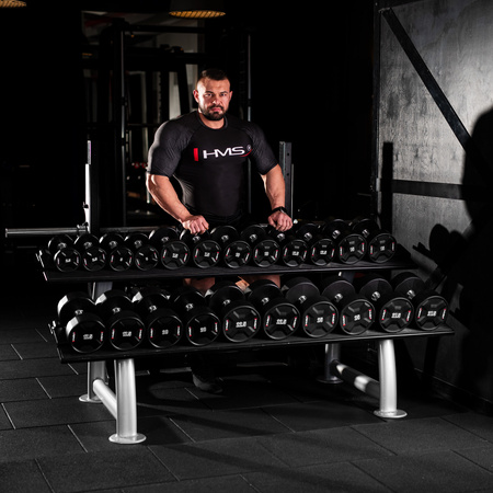 Ciężarki Hantle Poliuretanowa Do Ćwiczeń Treningu Siłowego Zestaw 2x2.5 kg