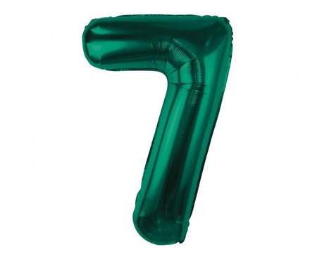 Balony Foliowe Na 7 Urodziny Dla Dziecka GAME ON 3 szt. Duże Cyfra 85 cm