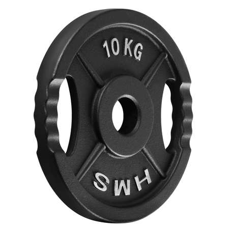 Talerze Olimpijskie Obciążenia Na Gryf Sztangę Do Ćwiczeń HMS Zestaw 2x10kg