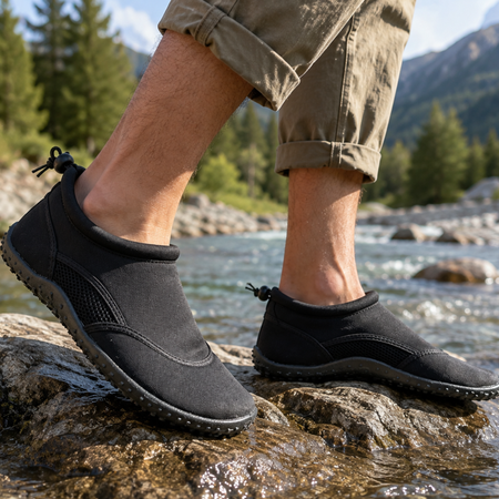 Buty Do Wody Neoprenowe Jeżowce Antypoślizgowe Wsuwane AXER