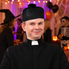 Biret Czapka Księdza Proboszcza Kapłana Na Halloween Przyjęcie Obwód 60 cm
