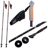 Kije Kijki Nordic Walking Rekreacyjne Regulowane Do Chodzenia 82-135 cm