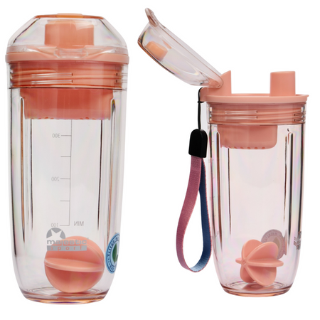Butelka Sportowa Bidon Na Wodę Shaker Do Odżywek Tritanowy 400 ml MAJESTIC