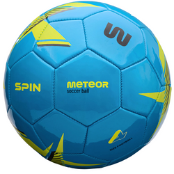 Piłka Nożna Meczowa Treningowa Rekreacyjna Na Trawę Halę Rozmiar 4 METEOR