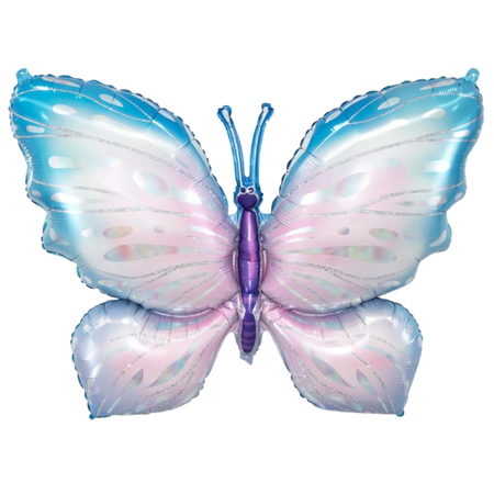Balon Foliowy Motyl Na Urodziny Przyjęcie Imprezę Motyl GODAN 76,3x56,5 cm