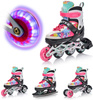 Łyżworolki 4w1 Rolki Rekreacyjne Łyżwy Regulowane Wrotki Rolko-Wrotki