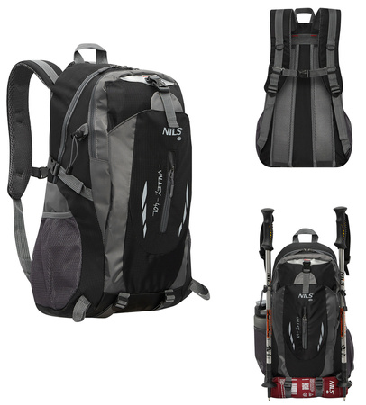 NILS Taktyczny Plecak Ewakuacyjny Turystyczny Trekkingowy Górski Duży 40 L