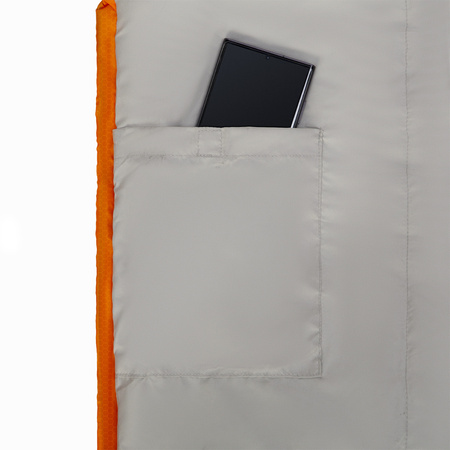 Śpiwór Turystyczny Ultra Lekki Mumia Z Kapturem Pod Namiot 215x75 cm + Karimata