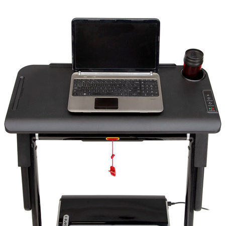 HMS Bieżnia Elektryczna Treningowa Składana Domowa 12 km/h Ze Stolikiem