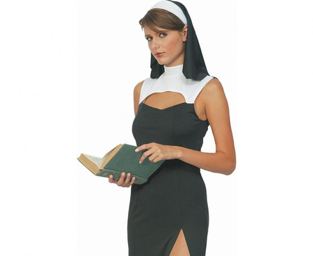 Niegrzeczna Zakonnica Strój Przebranie Halloweeen Habit Siostra Zakonna GODAN