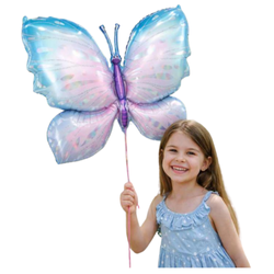 Balon Foliowy Motyl Na Urodziny Przyjęcie Imprezę Motyl GODAN 76,3x56,5 cm