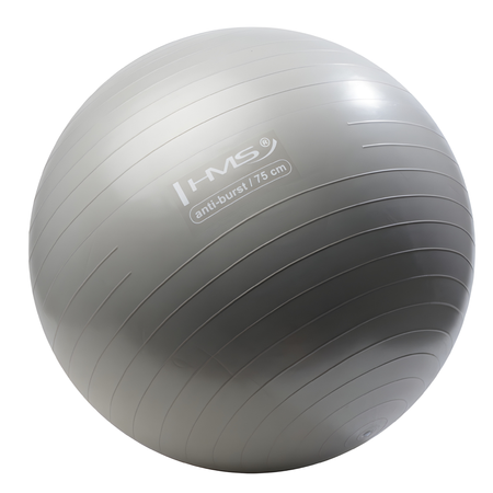 Piłka Gimnastyczna Rehabilitacyjna ANTI-BURST Do Ćwiczeń Fitness HMS 75 cm