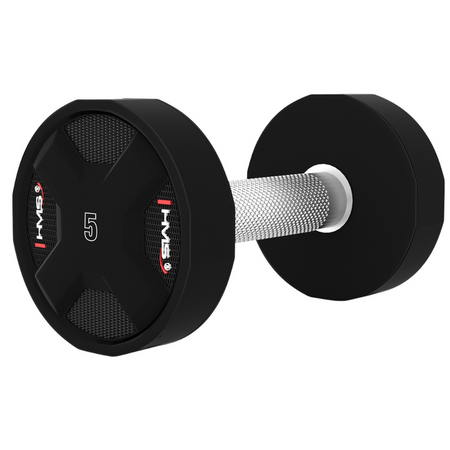 Ciężarki Hantle Poliuretanowe Do Ćwiczeń Treningu Siłowego Zestaw 2x5 kg