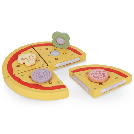 MAMABRUM Drewniany Zestaw Do Pieczenia Pizzy Dla Dzieci