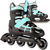 2w1 Łyżworolki Rolki Rekreacyjne Łyżwy Regulowane Młodzieżowe z Wymienną Płozą