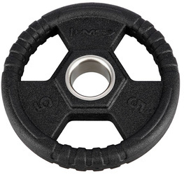 Talerz Olimpijski Ogumowany Obciążenie Krążek Na Gryf Sztangę HMS 5 kg