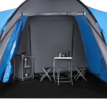 Duży Namiot Turystyczny 6 Osobowy Wodoodporny