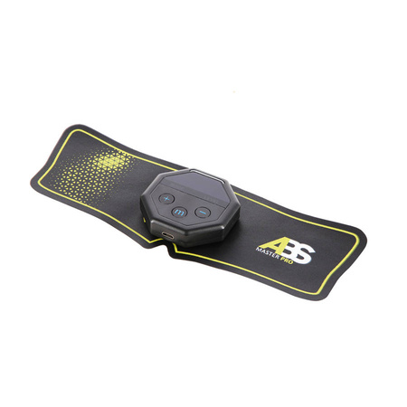 ABS Elektrostymulator Masażer Mięśni Brzucha Ramion + Wymienne Żelowe Naklejki Motylki 4 szt.