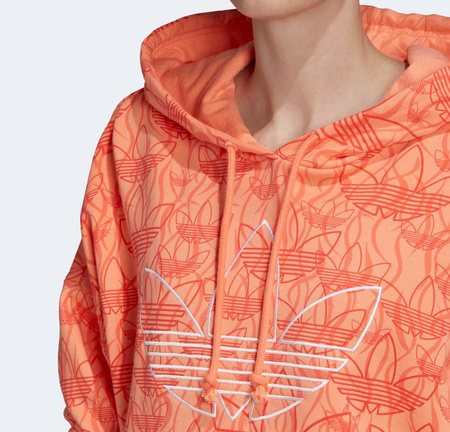 Bluza Damska Sportowa Z Kapturem Bawełniana ADIDAS
