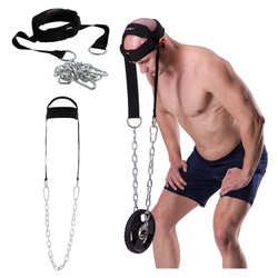 Pas Do Ćwiczeń Mięśni Karku Szyi Korona Uprząż Treningowa Łańcuch Na Głowę