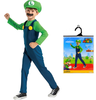 Kostium Strój Przebranie Super Luigi Hydraulik Na Bal Karnawał Dla Chłopca