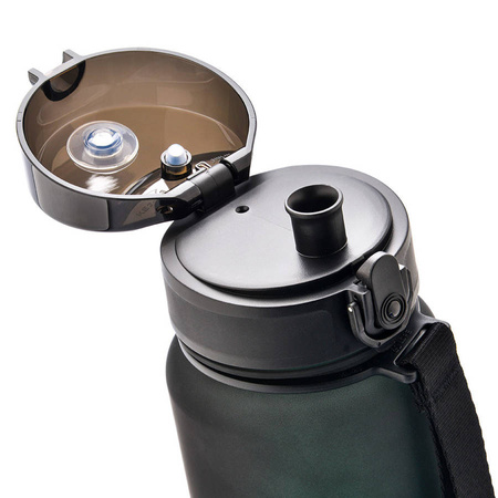 Butelka Sportowa Bidon Na Wodę Z Miarką Tritanowa Z Ustnikiem 1000ml METEOR