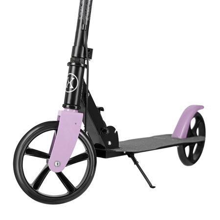 Hulajnoga Miejska Składana Klasyczna Regulowana Wysokość Duża Koła 200 mm