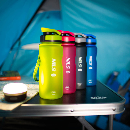 NILS Butelka Tritanowa Sportowa Na Wodę BPA FREE 600 ml