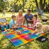 Koc Piknikowy Plażowy Wodoodporny Turystyczny Mata Z Izolacją 250x200 cm