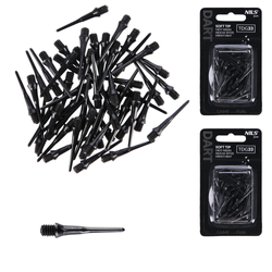 Groty Do Rzutek Lotek Do Elektronicznego Darta NILS Miękkie Zestaw 100 szt.