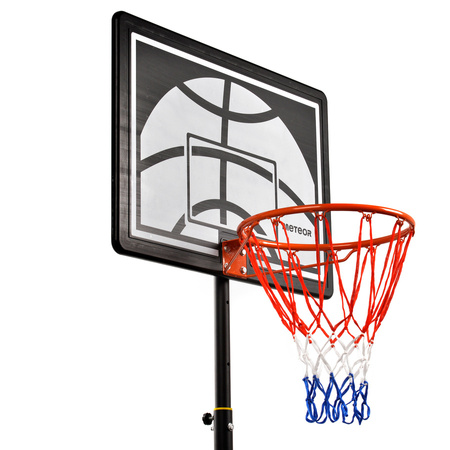Zestaw Do Koszykówki Tablica Kosz Obręcz Ze Stojakiem Regulowany METEOR