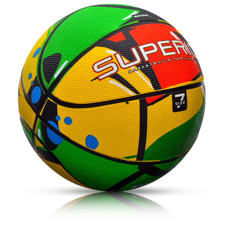 Piłka Do Koszykówki Kosza Rekreacyjna Treningowa Graffiti Rozmiar 7