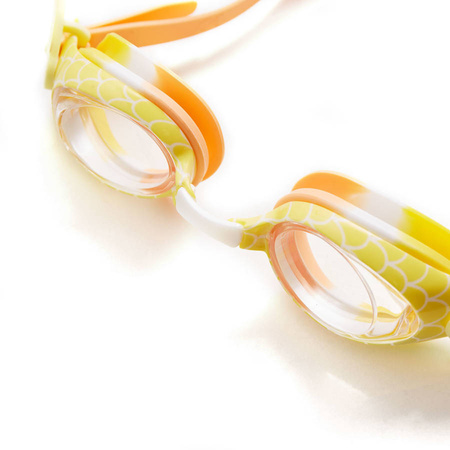 NILS Dziecięce Okularki Pływackie Do Pływania Na Basen Żółte