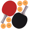 SPOKEY Zestaw 2 Rakietki + 6 Piłeczek Do Tenisa Stołowego Ping Ponga ***