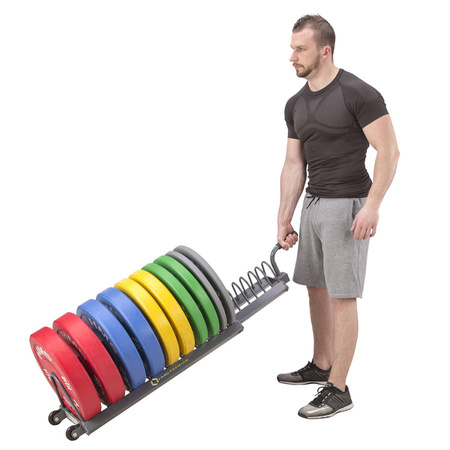 HMS Wózek Na Obciążenia Talerze 16 Przedziałów Do 250 kg