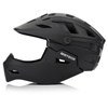 Kask Rowerowy Regulowany Na Hulajnogę Full Face Szczękowy Odpinany METEOR