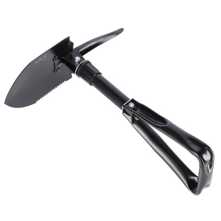 Saperka Składana Stalowa Podróżna 3w1 Szpadel Piła Kilof Z Pokrowcem NILS