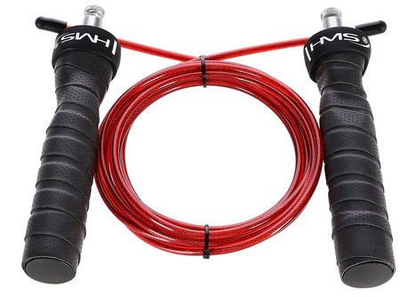 Skakanka Szybka Bokserska Do Ćwiczeń Crossfit Regulowana Z Łożyskami HMS