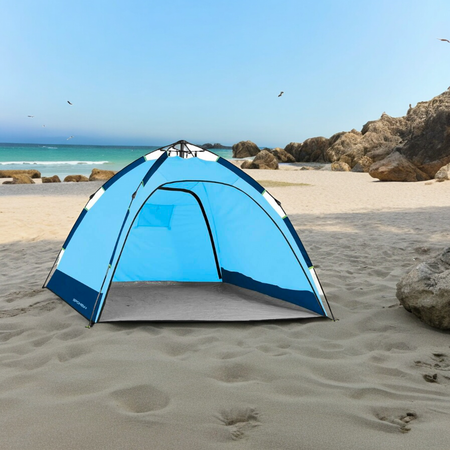 SPOKEY Lekki Namiot Automatyczny Parawan Plażowy Ogrodowy Z Filtrem UV Z Pokrowcem