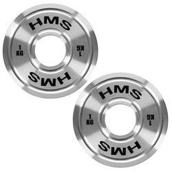 Talerze Obciążenia Olimpijskie Na Gryf Sztangę Chromowana Stal HMS 2x1 kg