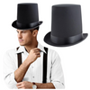 Kapelusz Cylinder Wysoki Elegancki Przebranie Magik Iluzjonista Dodatek