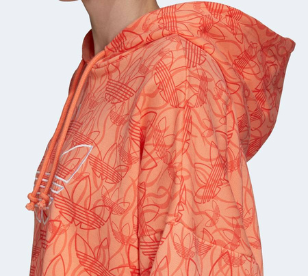 Bluza Damska Sportowa Z Kapturem Bawełniana ADIDAS