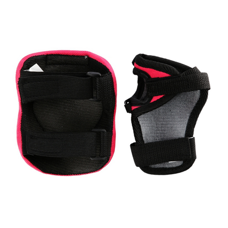 Kask Rowerowy Regulowany + Ochraniacze Zestaw Na Rolki Rower Deskorolkę