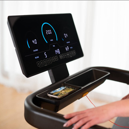 Bieżnia Elektryczna Treningowa Składana Do Biegania 1-20 km/h Regulowana