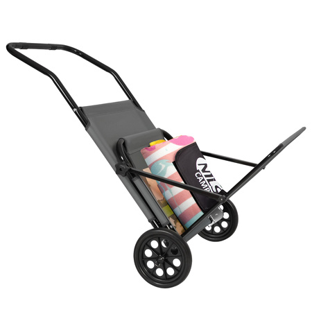 Leżak Ogrodowy Plażowy Składany Fotel Turystyczny Basenowy Do Ogrodu NILS