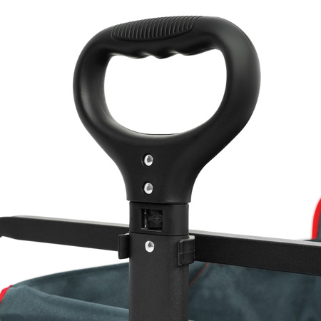 NILS Wózek Turystyczny Plażowy Transportowy Kempingowy Składany Z Uchwytem